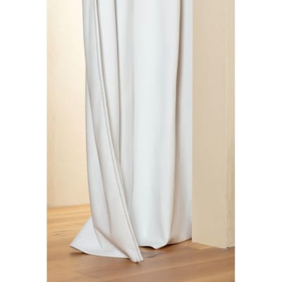 Rideau phonique séparateur pièce passe tringle blanc mc720 135lx250h