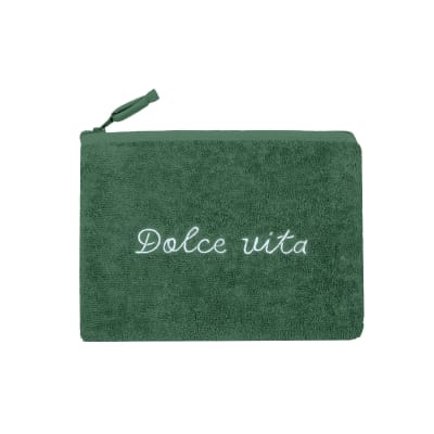 Trousse de plage ''dolce vita'' lichen