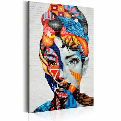 Tableau femme libre 80 x 120 cm