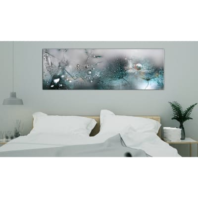 Tableau sonate en bleu 120 x 40 cm