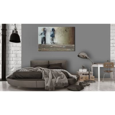 Tableau jeunes artistes 120 x 80 cm