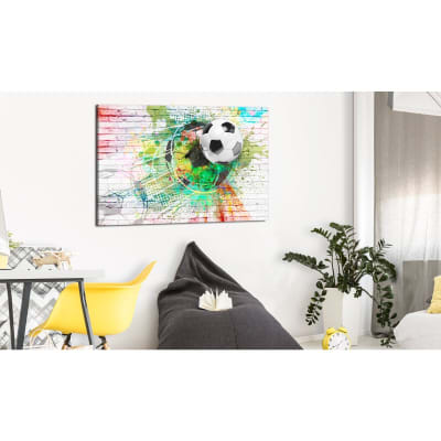 Tableau sport coloré 120 x 80 cm