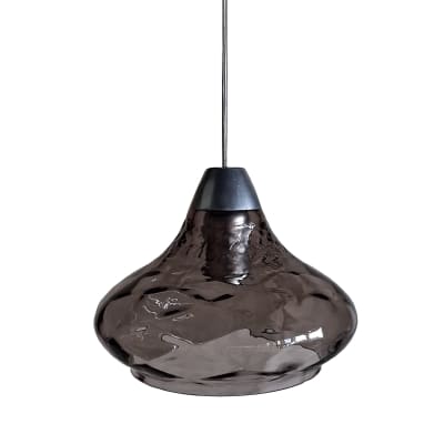 Suspension métal cloche  aluminium D25cm