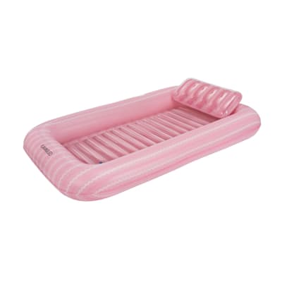 Piscine gonflable individuelle 200cm avec porte-gobelet rose