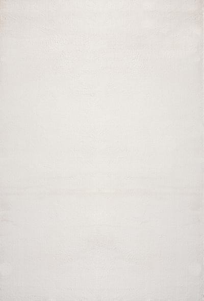 Tapis uni antidérapant lavable crème, 300 x 400 cm