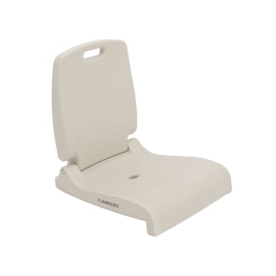 Siège pliable bord piscine beige