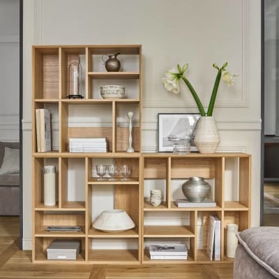 Coupe céramique déco strié beige 32 cm