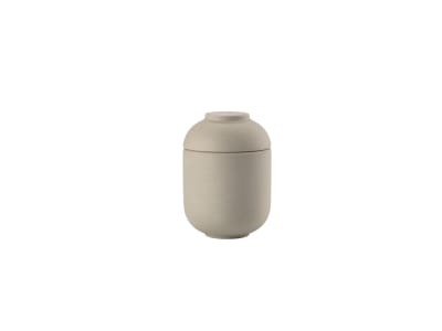 Pot argile taupe