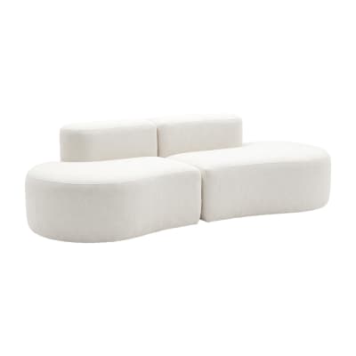 Canapé Lounge double - blanc