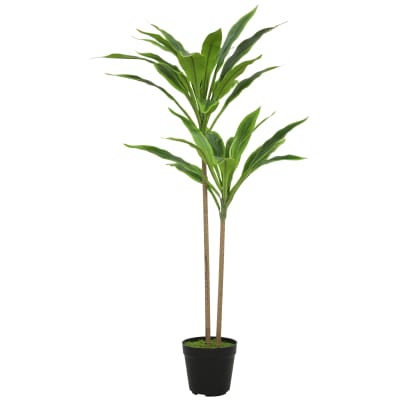 Arbre artificiel cordyline 29 feuilles intérieure et extérieure vert