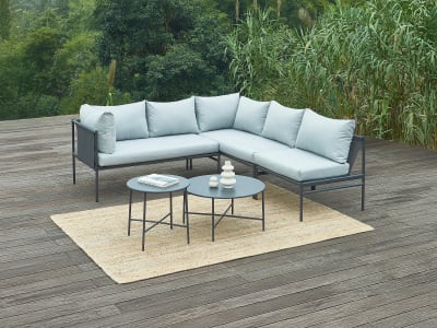 Tables gigognes acier gris anthracite