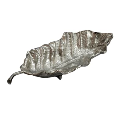 Coupe décorative en aluminium, argenté