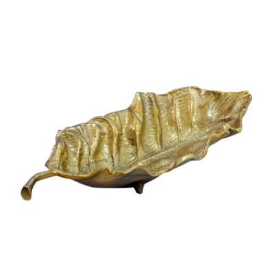 Coupe décorative en aluminium, doré