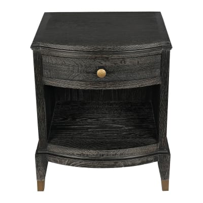 Chevet en bois de chêne - expresso