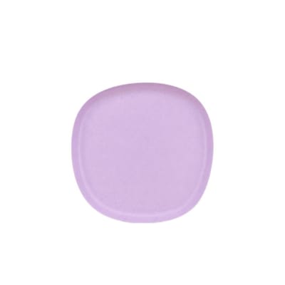 Plateau organique en fer violet 12cm