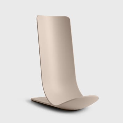 Repose-cuillère vertical en polypropylène gris
