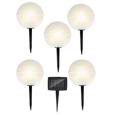 Guirlandes lumineuses blanc plastique h12xl12xl775cm