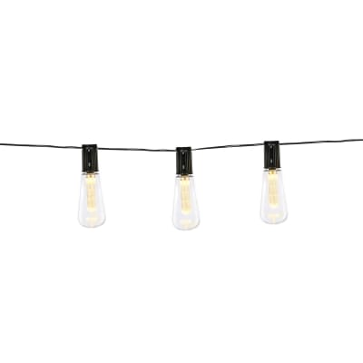 Guirlandes lumineuses noir plastique h11xl4xl335cm