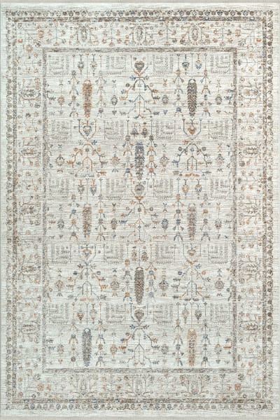 Tapis design berbère haut gamme, crème, 80 x 150 cm