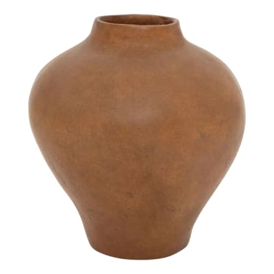 Pot décoratif en ecomix marron ø 44 * 48  cm
