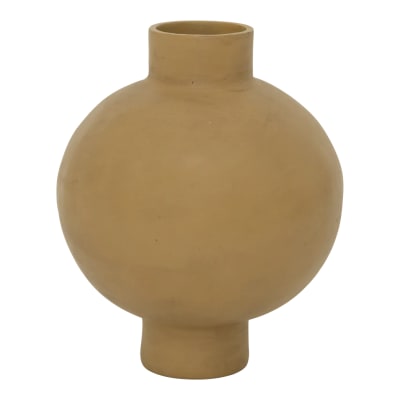 Pot en céramique beige ø 34 * 40  cm