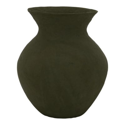 Pot décoratif en coton verte ø 35.5 * 44  cm
