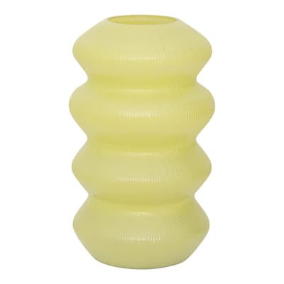Vase en verre verte 15.5 * 29 cm