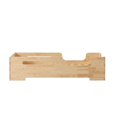 Lit enfant box 2 100×200 cm, pin massif