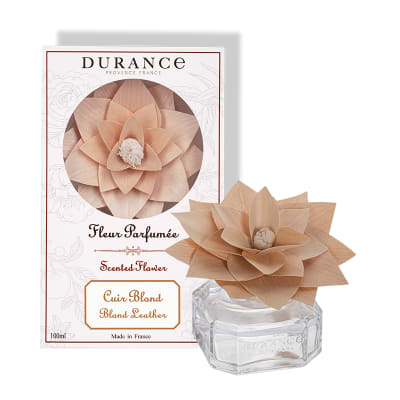 Fleur parfumée cuir blond