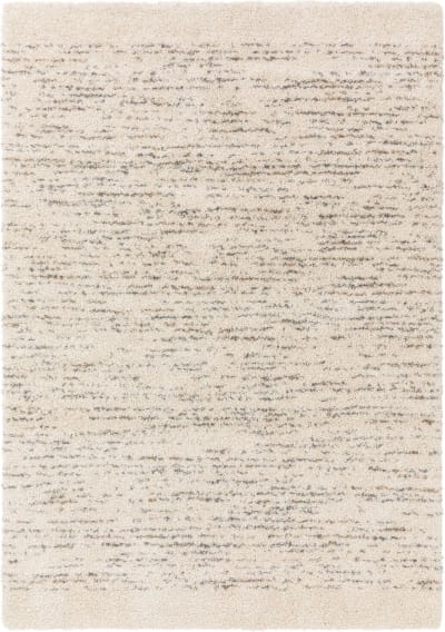 Tapis à poils longs crème/beige 240x340
