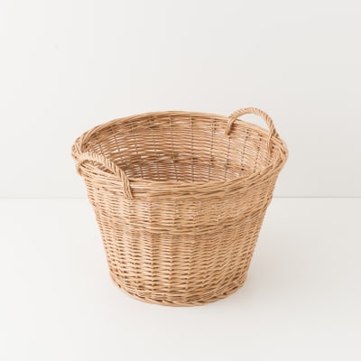 Panière en osier brun d45