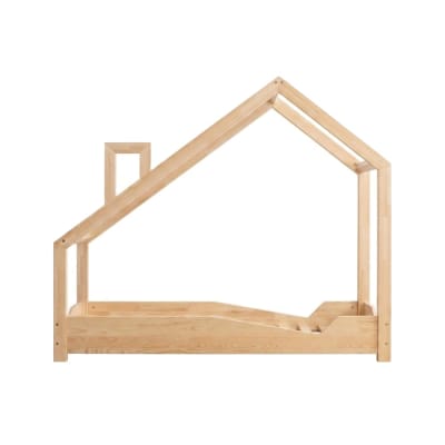 Lit cabane enfant luna a 100×200 cm, pin massif