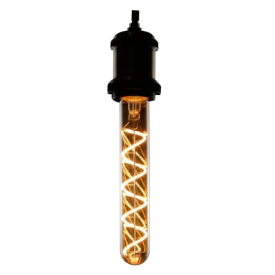 Ampoule verre marron 3x18.5cm e27 2200k