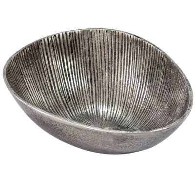 Coupe à fruits en aluminium, argenté