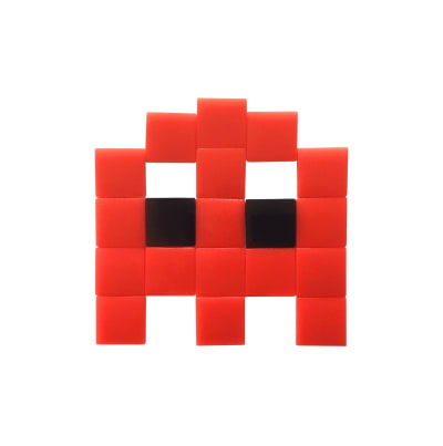 Mosaïque décorative en verre aimanté fantome #01 rouge
