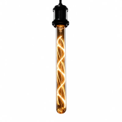 Ampoule verre marron 3x30cm e27 2200k