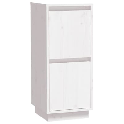 Buffet bahut commode armoire 32 x 34 x 75 cm bois blanche