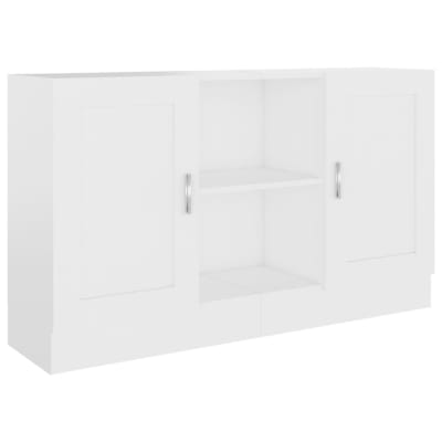 Buffet bahut commode armoire 120 x 30 x 70 cm bois blanche
