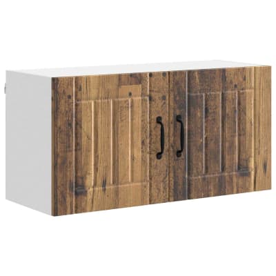 Armoire de cuisine rectangulaire bois marron 80 x 31 x 40 cm