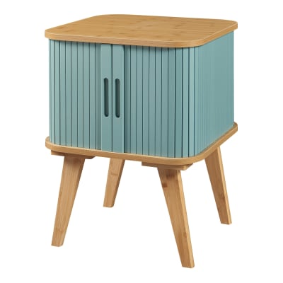 Table d'appoint bambou 59 bambou marron 45 x 45 x 58.5 cm