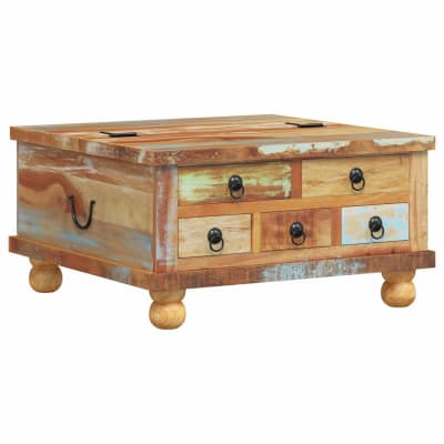 Table basse  vin marron  70 x 70 x 38 cm