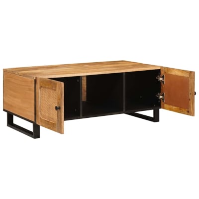 Table basse  acajou marron  100 x 54 x 40 cm