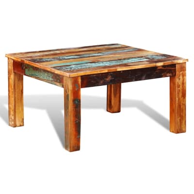 Table basse  vin marron  80 x 80 x 45 cm