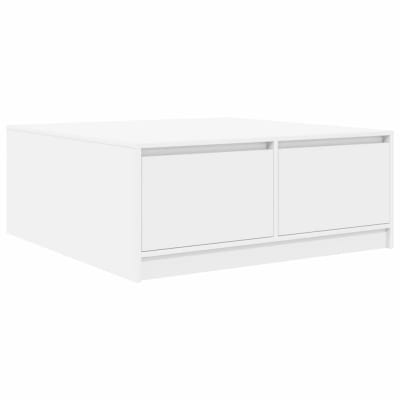 Table basse  blanc  100 x 100 x 40 cm