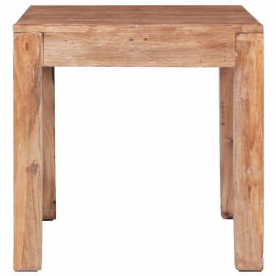 Table basse  acajou marron  53 x 50 x 50 cm