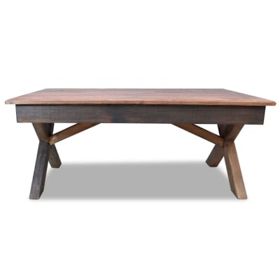 Table basse  acajou marron  110 x 60 x 45 cm