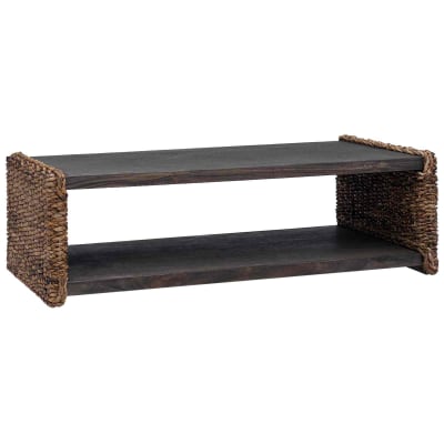 Table basse  acajou marron  110 x 55 x 35 cm