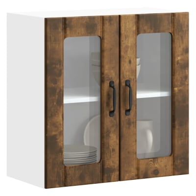 Armoire murale de cuisine bois beige 60 x 31 x 60 cm