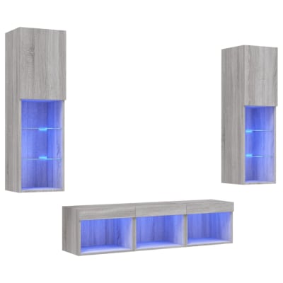 Meubles tv multimédia étagère 40 x 30 x 30 cm bois marron