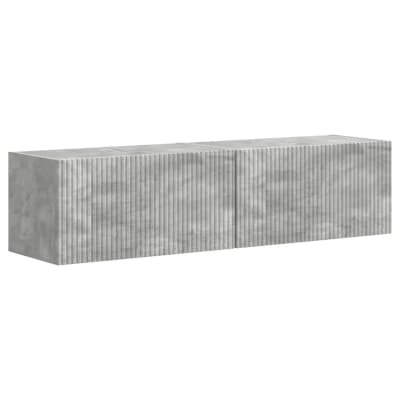 Lot de 2 meubles 60 x 31 x 30 cm bois marron